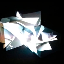 Projection Mapping .::Deliquidstruction_01::.. Motion Graphics, Installations, 3D, Animation, Art Direction, Education, Events, Fine Arts, Set Design, Video, and Street Art project by Javier Gamero - 05.11.2014
