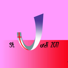 ST. JORDI minimalista. Un proyecto de Ilustración tradicional e Ilustración vectorial de Núria Palou - 15.04.2017
