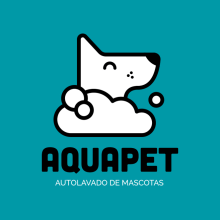 Aquapet - identidad de marca. Un proyecto de Br, ing e Identidad, Marketing y Diseño de pictogramas de Rubén Megido - 03.07.2017