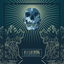 As I Lay Dying redesign cover. Design, Art Direction, and Graphic Design project by Olga González Gallego - 07.04.2017