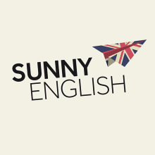SunnyEnglish. Think in english. Advertising, Art Direction, Br, ing, Identit, Marketing, and Web Design project by Carlos Ochoa - 02.01.2014