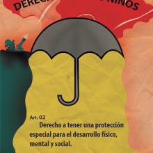 Unicef - Derechos de los niños. Design projeto de Alexandra Valledor - 31.05.2017