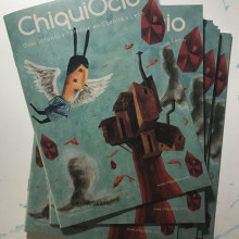 Revista Chiquiocio, nº 48. 2017.. Traditional illustration, and Editorial Design project by Miguel Cerro - 07.08.2017