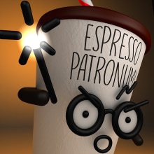 Espresso Patronum. 3D projeto de Anderson Silva - 08.01.2017