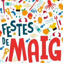 Festes de Maig 2017. Traditional illustration, and Graphic Design project by Miriam Morales - 01.02.2017