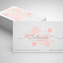 Diseño logotipo: Bellanela Estética Unisex. Um projeto de Direção de arte, Br, ing e Identidade e Design gráfico de Manuel Ortiz Domínguez - 13.07.2017