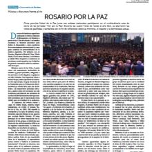 Rosario por la paz. Projekt z dziedziny W i darzenia użytkownika Malén D'Urso - 24.06.2017