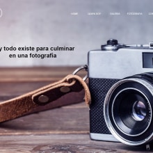 Fotografía. Un proyecto de Diseño Web y Desarrollo Web de Francisco Ramírez - 24.07.2017