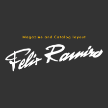 Felix Ramiro Magazine + New Logo. Design, and Editorial Design project by Luis Lara Lara - 07.25.2017