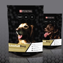 Packaging para comida de perros. Graphic Design, and Packaging project by marc satlari - 07.25.2017