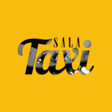 Sala Taxi - Poster + Logo. Un proyecto de Diseño, Ilustración tradicional, Br, ing e Identidad, Diseño gráfico e Ilustración vectorial de Luis Lara Lara - 13.03.2015