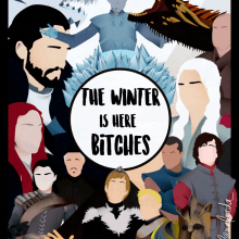 The winter is here. Traditional illustration, Advertising, Film, Video, TV, Editorial Design, and TV project by María Gómez Castro - 07.27.2017