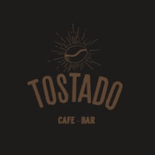 Tostado Cafe-Bar. Un projet de Design , Br et ing et identité de luciano paris - 16.07.2016