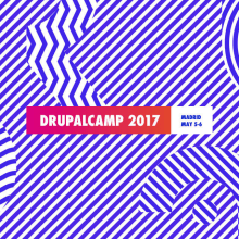 Drupalcamp 2017. UX / UI, Br, ing e Identidade, e Web Design projeto de Wild Wild Web - 01.08.2017