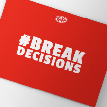 #BREAKDECISIONS. . Br, ing, Identit, Graphic Design, and Web Design project by Berta de la Iglesia - 02.10.2017