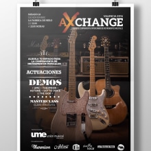 AXchange 2016. Un proyecto de Br, ing e Identidad, Eventos y Diseño gráfico de tammat - 26.11.2016