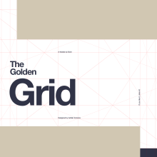 Golden Ratio Grid (freebie). A Grafikdesign, Interaktives Design und Webdesign project by Adrián Somoza - 08.08.2017