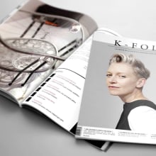 Diseño editorial: Revista K-Folk.. Design, Advertising, Editorial Design, and Fashion project by Selena López Gómez - 08.11.2017