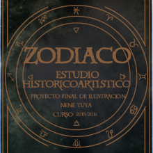 El Zodiaco. Un proyecto de Diseño, Ilustración tradicional y Diseño editorial de nenetuya - 16.08.2017