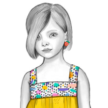 Diseño de Moda Infantil- Duduá Collection SS2017- Fashion Design. Un proyecto de Ilustración tradicional, Diseño de vestuario, Moda y Diseño gráfico de Carolina Oliver Gómez - 16.08.2017