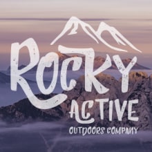 Branding Onlineshop - Rocky Active Outdoors Company. Design, Direção de arte, Br, ing e Identidade, e Design gráfico projeto de Raquel Asenjo González - 17.05.2017