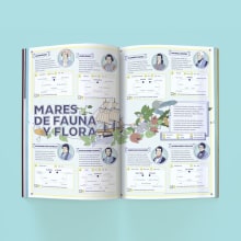 Infografía Mares de Fauna y Flora . Infographics project by el abrelatas - 08.17.2017