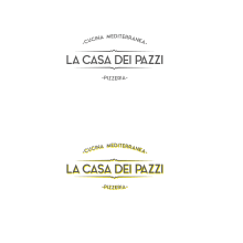 Corporate Image - La Casa dei Pazzi. Br e ing e Identidade projeto de Claudio Desogus - 18.09.2015