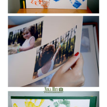 Álbum de fotos infantil. Design, Artesanato, e Design de produtos projeto de Marta Gutiérrez González - 15.04.2015