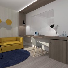 SUITE HOTEL . Design, 3D, Interior Design & Infographics project by Lorena García - 10.23.2016