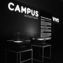 Exposición 'Campus Vivo'. Un projet de Design , Direction artistique , et Scénographie de MÜD Design - 25.10.2016