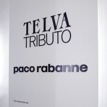 Exposición 'Telva Tributo. Paco Rabanne'. Design, Direção de arte, e Design de cenários projeto de MÜD Design - 09.06.2017