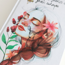 Cubierta Libro (Roca Editorial). Un proyecto de Diseño, Ilustración tradicional y Bellas Artes de Ana Santos - 25.08.2017