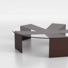 MESA AUXILIAR AXTERISKO. Un proyecto de Diseño, creación de muebles					, Diseño industrial y Diseño de producto de IVÁN CASAÑ PERIS - 30.08.2017