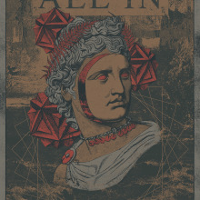 All In - Atlántida. Un proyecto de Ilustración tradicional, Diseño gráfico y Collage de Marc Pallàs - 01.09.2017