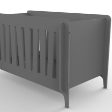 Diseño cuna bASIC  . Un proyecto de Diseño, creación de muebles					 y Diseño de producto de Sandra Macías - 05.09.2017