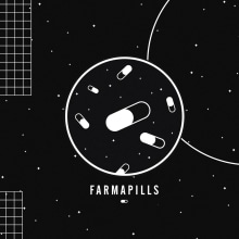 Farmapills logo e imagen. Un proyecto de Br, ing e Identidad y Diseño gráfico de Ignacio Incera Rexach - 07.09.2017
