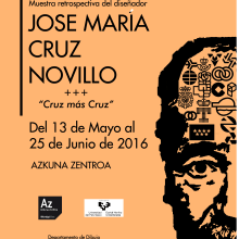 cartel CRUZ NOVILLO.. Design gráfico projeto de Tania Villegas - 08.09.2017