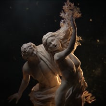 Apollo and Daphne - Breakdown. Un proyecto de 3D, Bellas Artes, Diseño de iluminación, Multimedia y Animación de personajes de Jose Alcivar - 08.09.2017