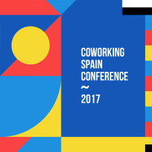 Coworking Spain Conference 2017. Un proyecto de Br, ing e Identidad, Diseño gráfico y Desarrollo Web de Wild Wild Web - 11.09.2017