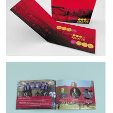 Sport Brochure, I-Con Sports, Becas en USA.. Un proyecto de Ilustración tradicional, Diseño editorial y Diseño gráfico de andrea tolsada - 01.06.2017