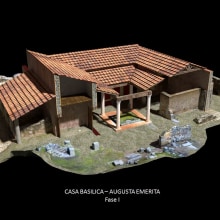 Domus romana del teatro. Augusta Emerita.. Un proyecto de 3D de Juan Diego Carmona Barrero - 17.03.2017