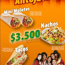 Diseños para Tacos & Bar-BQ. Advertising, and Graphic Design project by Juan Pablo Ayala Alfonso - 03.20.2012