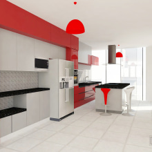 Reforma cocina 2. Un proyecto de Arquitectura interior y Diseño de interiores de Chris León - 28.08.2015