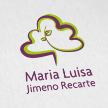 Logo Medicina Natural, Mª Luisa Jimeno. Br, ing e Identidade, e Design gráfico projeto de Aloha Gran Torcal - 28.02.2014