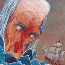 Moby Dick . Un proyecto de Ilustración tradicional de AITOR ESPIÉ SÁNCHEZ - 25.09.2017