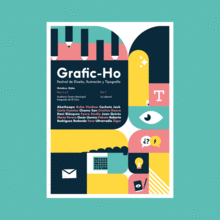 Grafic-Ho. 2017. Traditional illustration, Animation, and Art Direction project by Fyero Studio - 09.18.2017