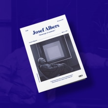 Josef Albers - Homenaje al cuadrado. Un proyecto de Diseño editorial y Diseño gráfico de Pablo Out - 25.09.2017