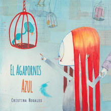 Álbum ilustrado el Agapornis Azul. Traditional illustration project by Cristina Nogales Aranda - 09.27.2017