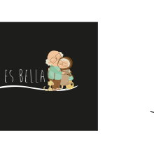 Logotipo Residencia de Ancianos "La Vida es Bella". Un proyecto de Diseño gráfico de Marta Espinosa Ramos - 27.09.2017