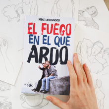 Ilustraciones "EL FUEGO EN EL QUE ARDO". Ilustração tradicional projeto de Hugo Diaz González - 15.01.2015